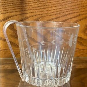 *Rare Find*   Vintage Princess House Ice Bucket with Tong